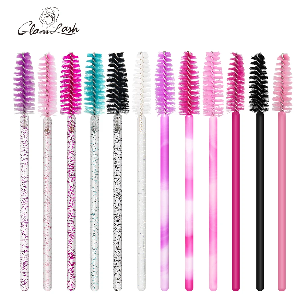 aliexpress.com - GLAMLASH 50Pcs Lash Brush Eyelash Extension Brush Makeup Brush Makeup Tools