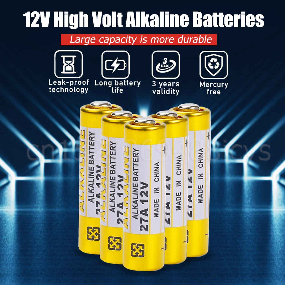 10 шт./лот A27 27A G27A MN27 MS27 GP27A L828 V27GA ALK27A A27BP K27A VR27 R27A 12 В щелочная батарея для дверного