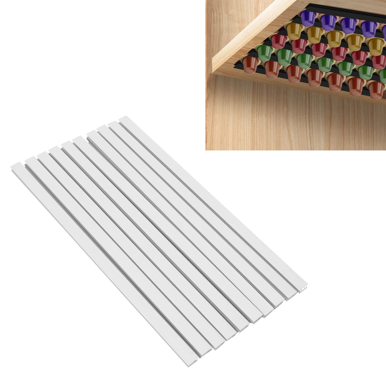 ZK20 Держатель для кофейных капсул DIY Клейкие капсулы хранения кофе Настольный