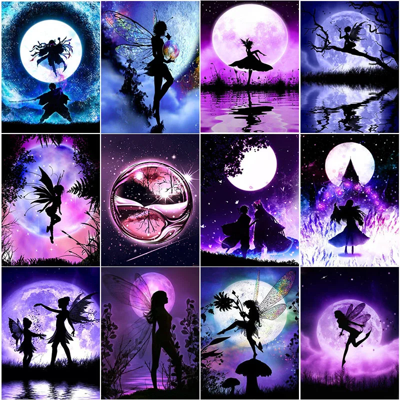 Алмазная мозаика 5D &quotсделай сам&quot с изображением танцовщицы девушки полностью