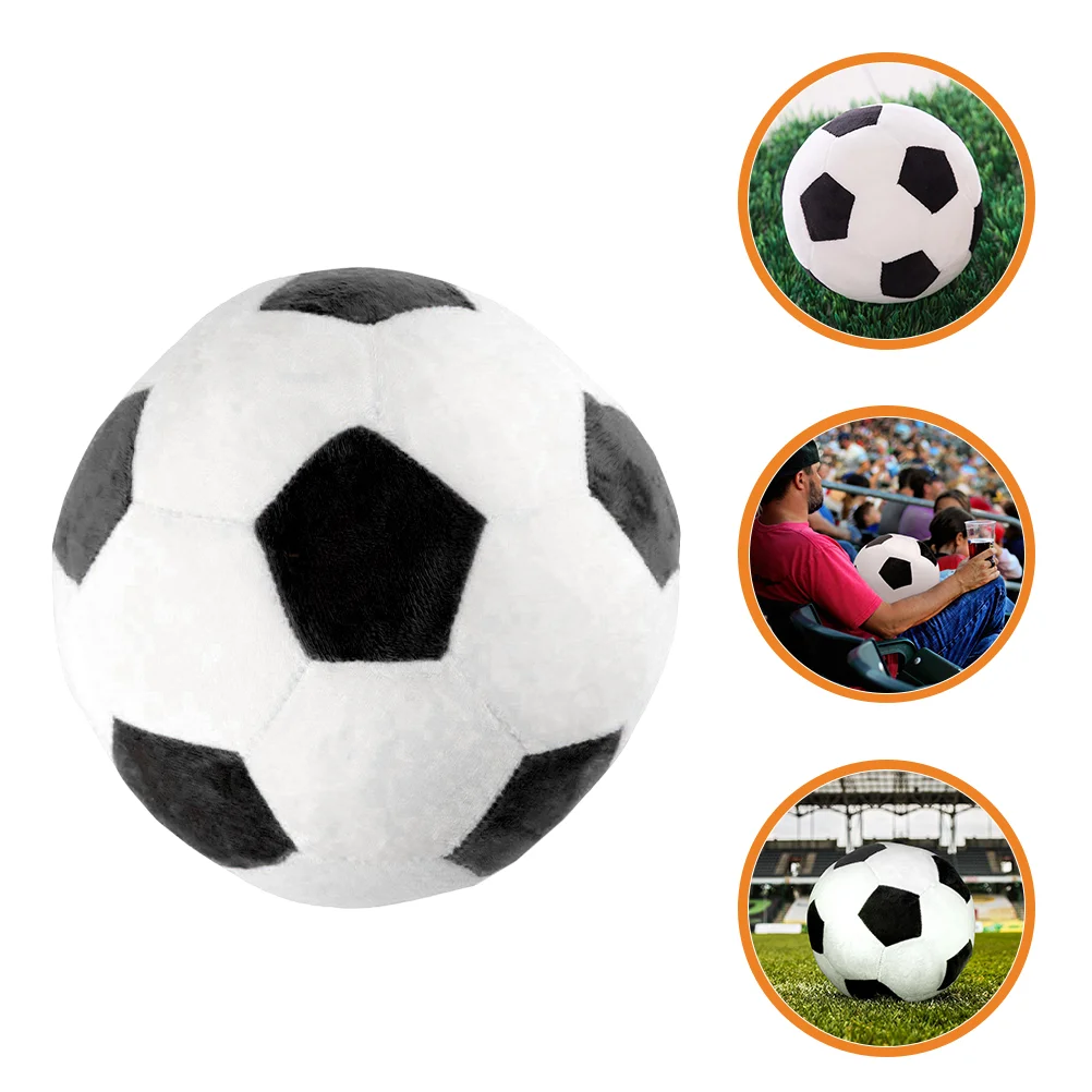 

Decorate Sports Stuffed Toy Soccer Football Shape Pillows Educational Plaything Soccer ball