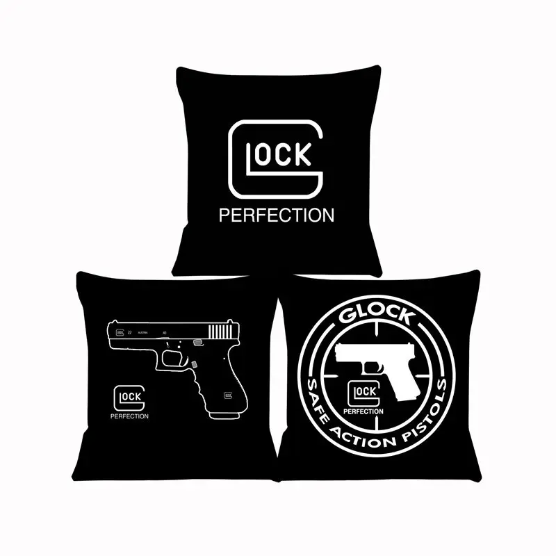 Cushion Cover for Sofa Glock Perfection Pillow Case Cover Se