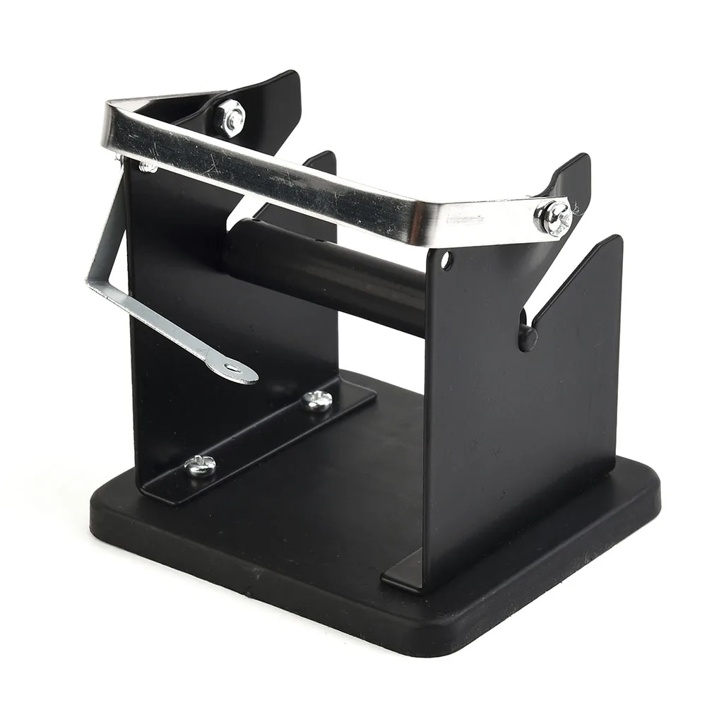 

Welding Frame Cast Iron Alloy Soldering Iron Stand Thick Solder Spool Wire Holder Metal Tin Wire Hold Base Heat Resistant Coil