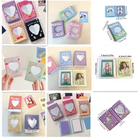 40 pockets 3 inch photo album korean idol pictures storage book card holder sweet star photocard binder mini cards collect book
