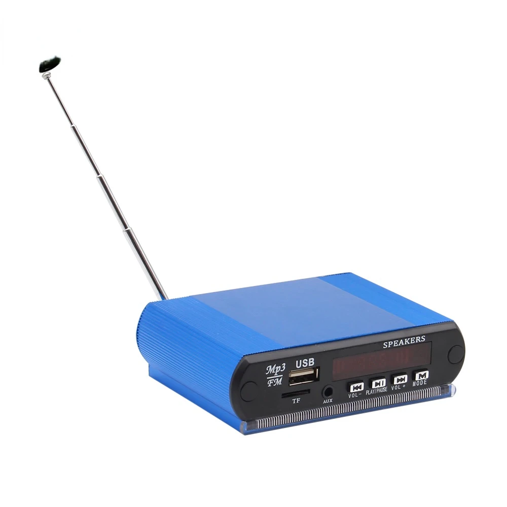 

Wireless Wireless MP3 Decoder Board MP3 Player with Recording Function DC 12V 24V DIY Shell Support USB/SD/FM Audio Module