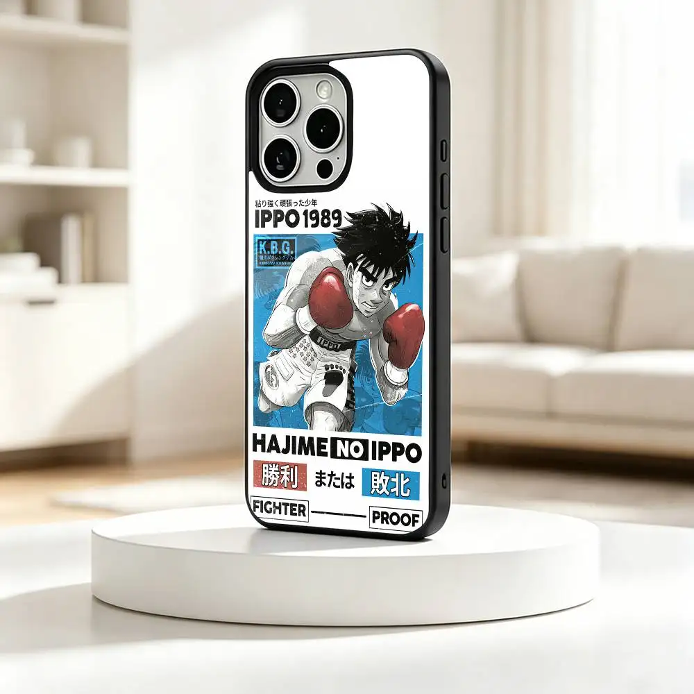 Фото Чехол для телефона Hajime no Ippo M-Makunouchi для iPhone 17, 16, 15, 14, 13, 12, 11 Plus, Pro с поддержкой магнитной беспроводной зарядки №2