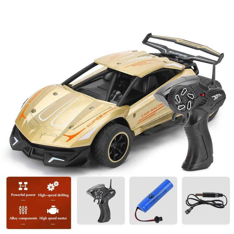 Car Remote Control RC 2.4G Radio Controlled Cars Model Alloy Metal High Speed Electric Drift Racing Vehicle Toy for Children boy enlarge