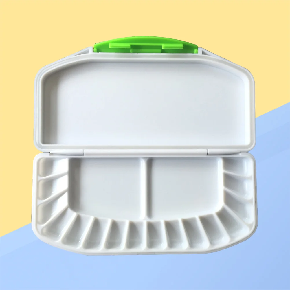 

1 pcs Professional Moisturized Box Drawing Tool Watercolors Box for Artist