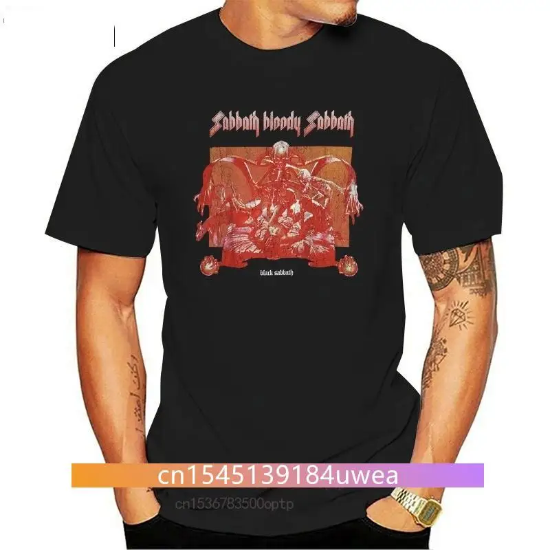 

New Men's Sabbath Bloody Sabbath T-shirt Black Printing Tee Tshirt