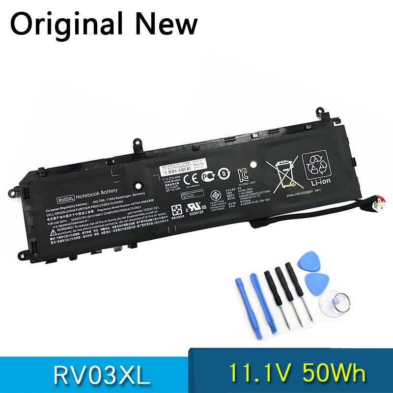 Новый оригинальный аккумулятор RV03XL для HP ENVY Rove AIO 20-K014US HSTNN-DB5E 722237-2C1 722298-001 11 1 V 50Wh |