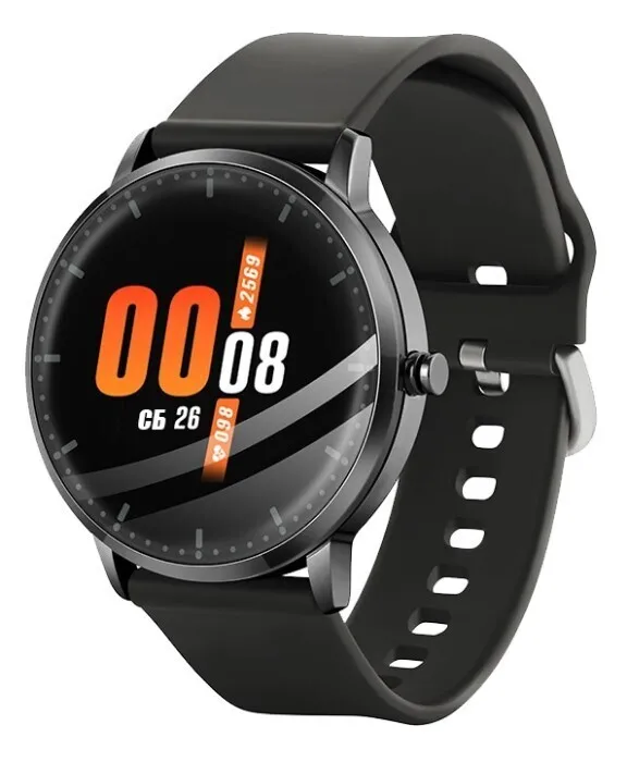 

Умные часы IRBIS CLOCK, чёрные, закаленное стекло, будильник, шаги, калории,