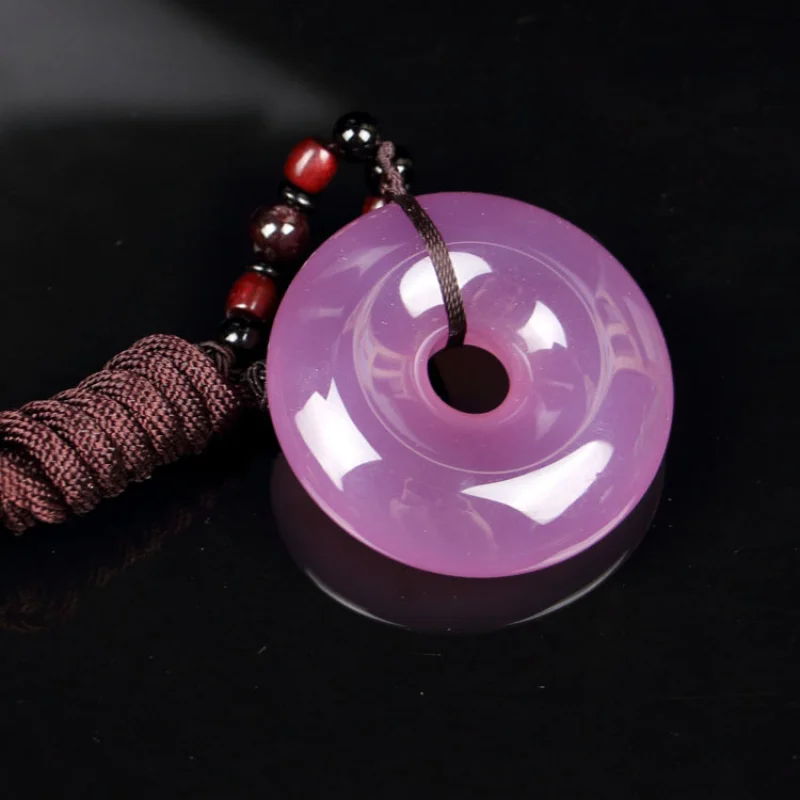 Императорский фиолетовый халцедон кулон прямые поставки с фабрики автомобиль