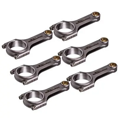 

maXpeedingrods Forged H Beam 2jz Conrod 2JZGE 2JZGTE Connecting Rod ARP Bolts for Toyota 2JZ Supra Mark Lexus IS300