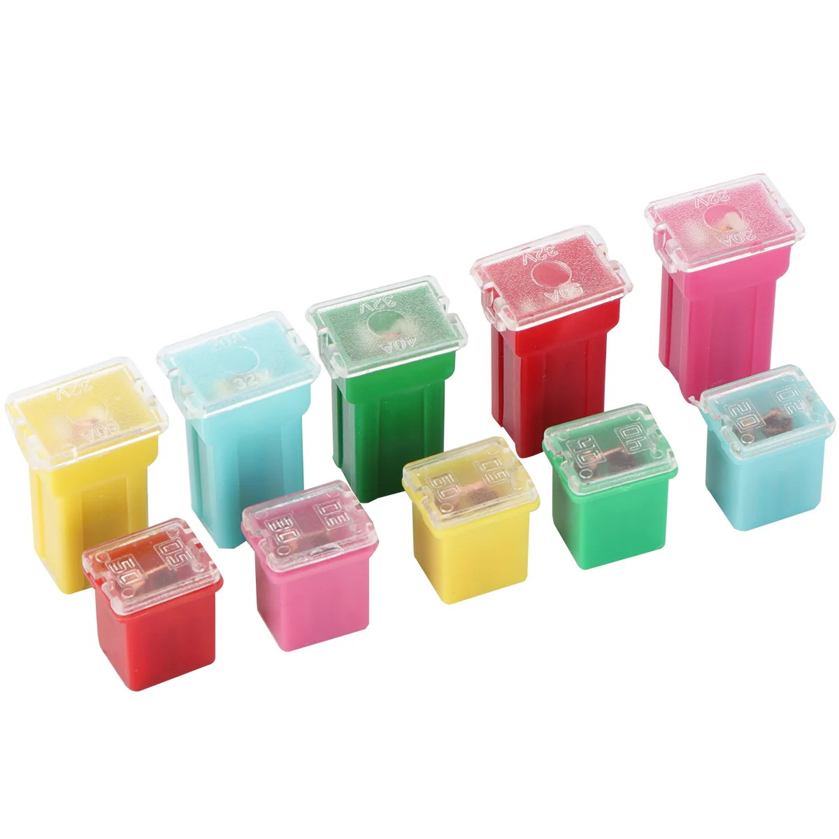 10 шт. автомобильный предохранитель низкопрофильный мини-автомобильный блок