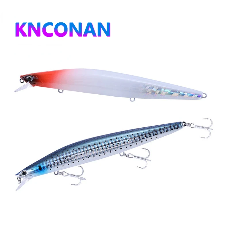 145 мм 23 г тонущий гольян Воблер для рыболовной наживки Jerkbait длинное забрасывание