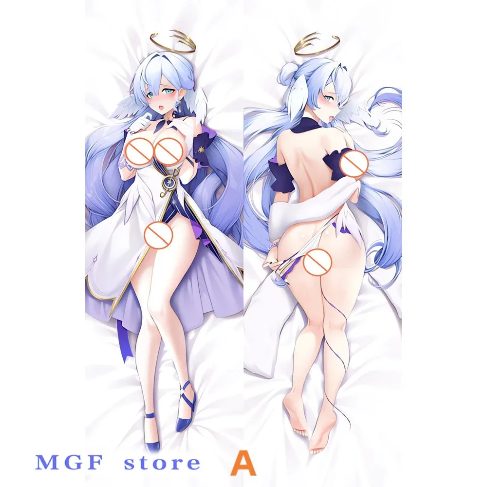 Dakimakura Anime Honkai: Star Rail Robin двухсторонний принт наволочки для тела в натуральную