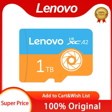 

Lenovo SD Memory Card 2TB 1TB High Speed Micro Tf SD Card Flash TF Card 512GB 256GB 128GB Waterproof Mini Memoria for iphone