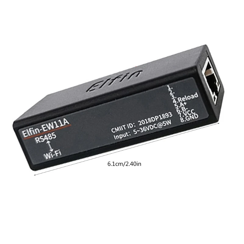 DC5 ~ 36 В последовательный порт RS485 в Wi-Fi-серверный преобразователь IOT-модуль Elfin-EW11A