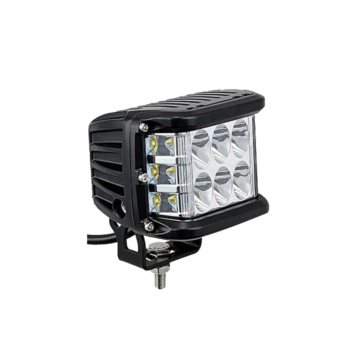 

Auto Triple Side Lighted Work Light Dome Light Burst Flashing Light Headlight Spotlight Strobe Light LED Auto Supplies B