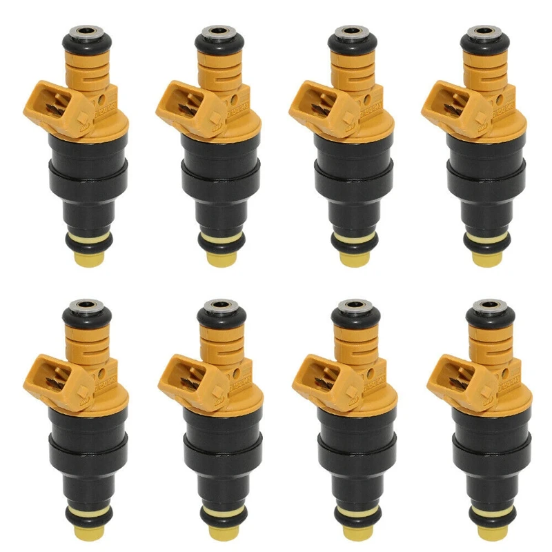 

1 Set of 8 Fuel Injector for Ford Lincoln Mercury Vehicles Mustang Replaces Part 280150943 0280150939 0280150909