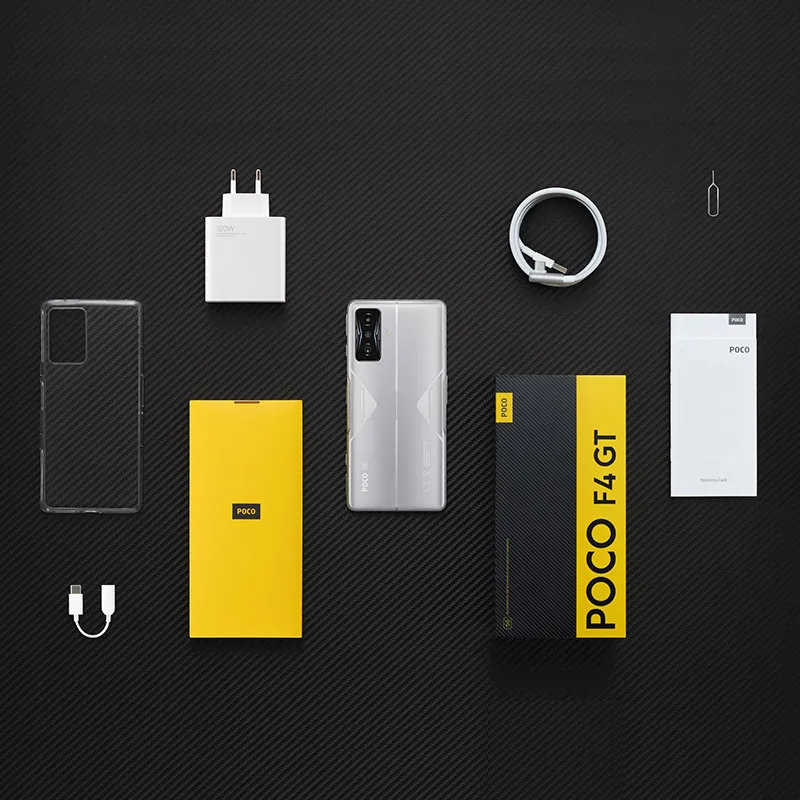 New POCO F4 GT Global Version 8GB 128GB / 12GB 256GB 5G NFC Smartphone Snapdragon 8 Gen 1 Octa Core 6.67