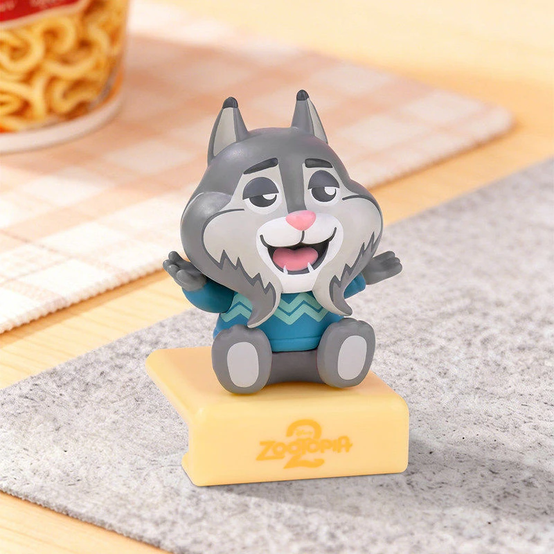 Фото Новая оригинальная серия LIOHTOY Zootopia Volume II: портативный держатель для лапши быстрого приготовления в формате слепой коробки, подарки и игрушки с персонажами аниме №4