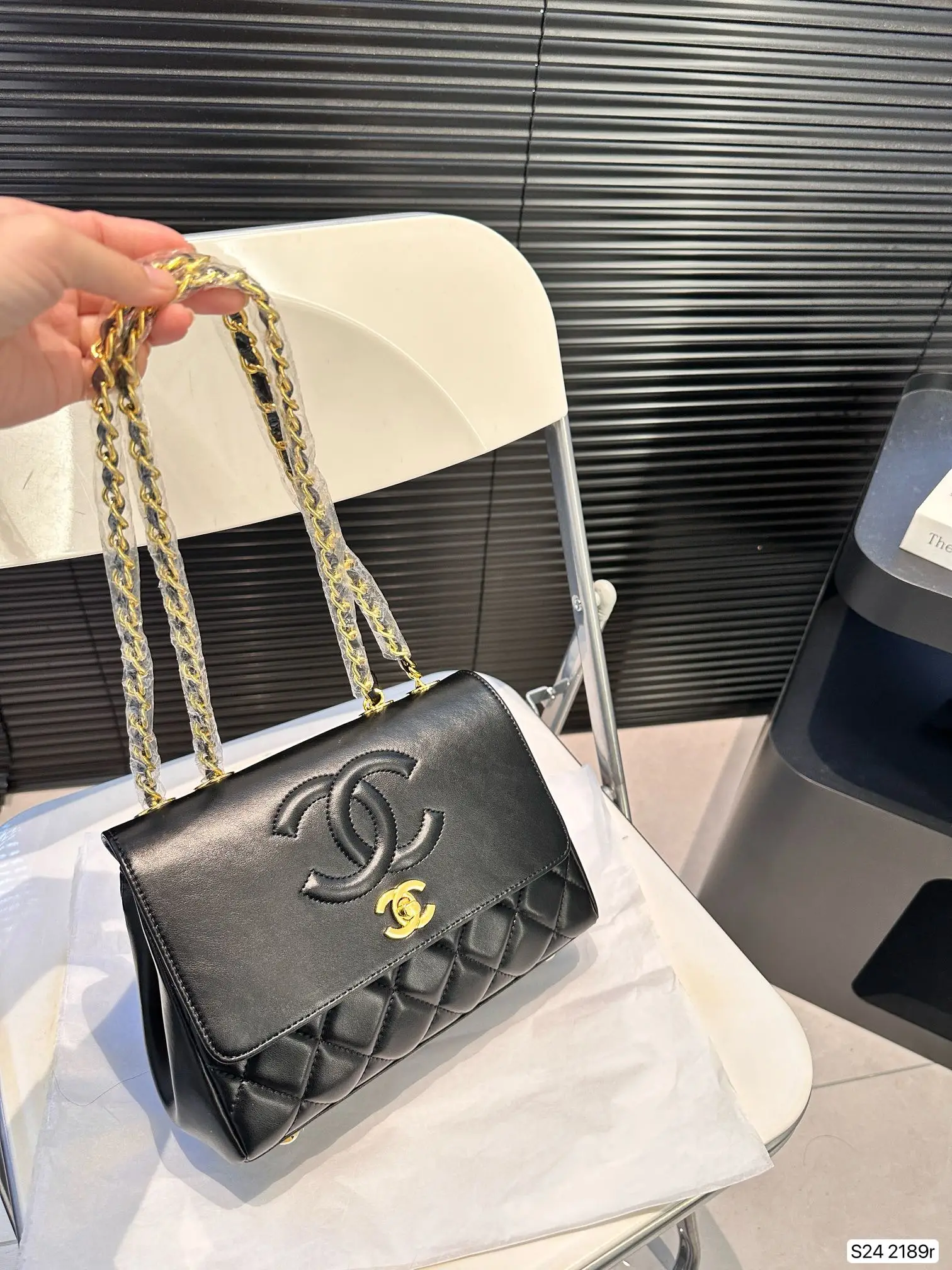 Сумки на плечо Chanel Женская новая сумка высокое качество через Кожаная мода