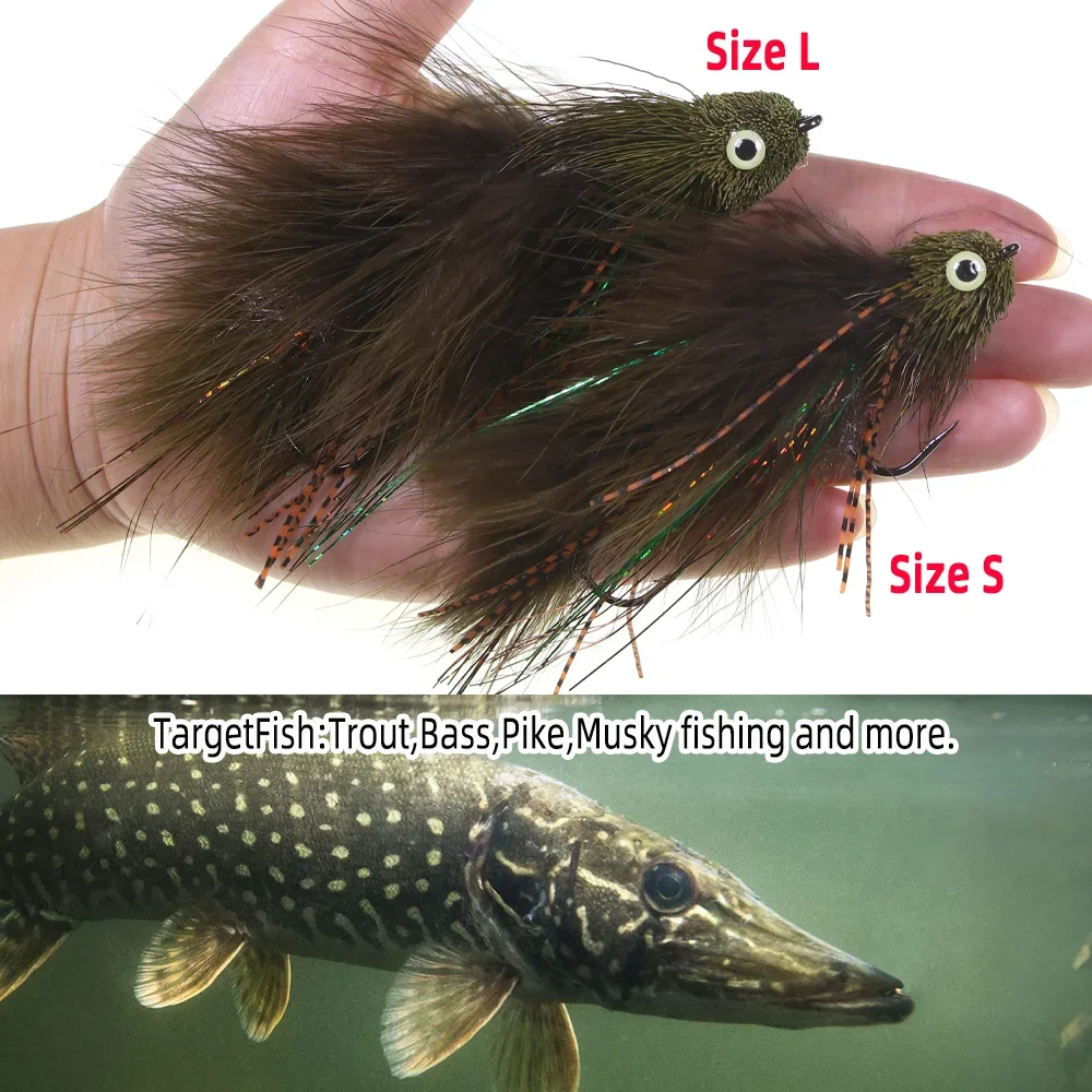 Шарнирный стример для рыбалки