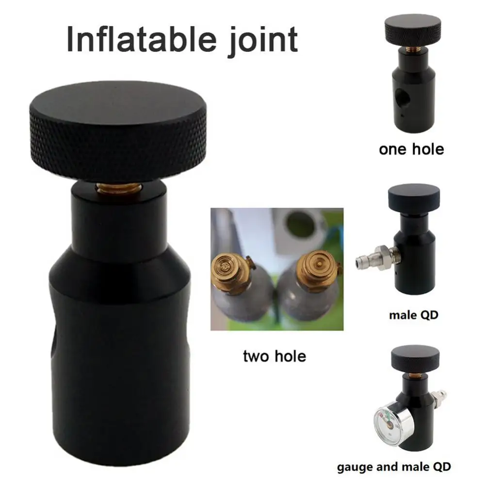 

Hot Sales TR21.4 Thread Soda Maker CO2 Cylinder Tank Refill Connector On/Off Adapter Kit