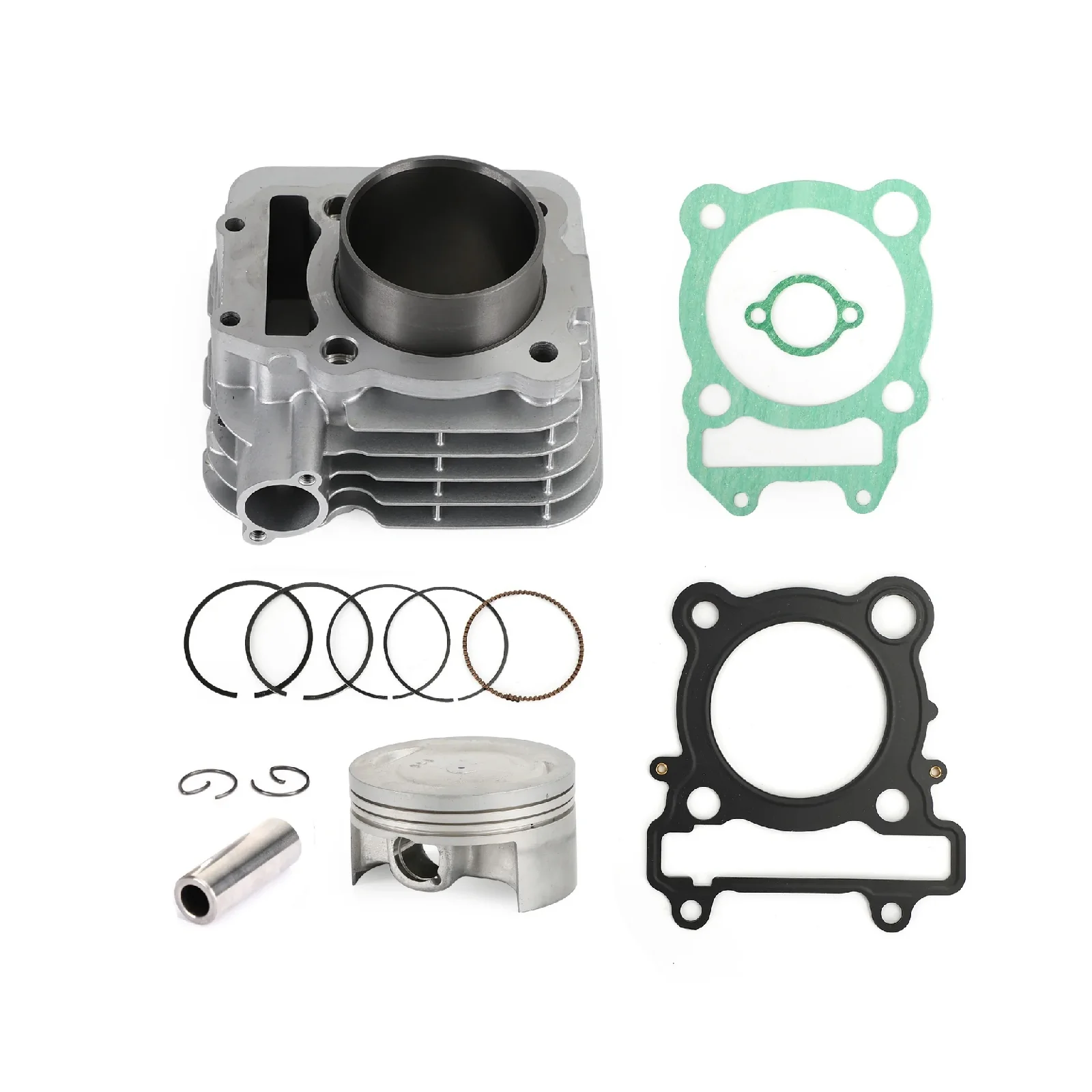 74MM Cylinder Piston Gasket Top End Kit for  Yamaha YBR250 2007-2009 XT250 2013-2015 1S4-11311-00-A0 1S4-11311-01-A0