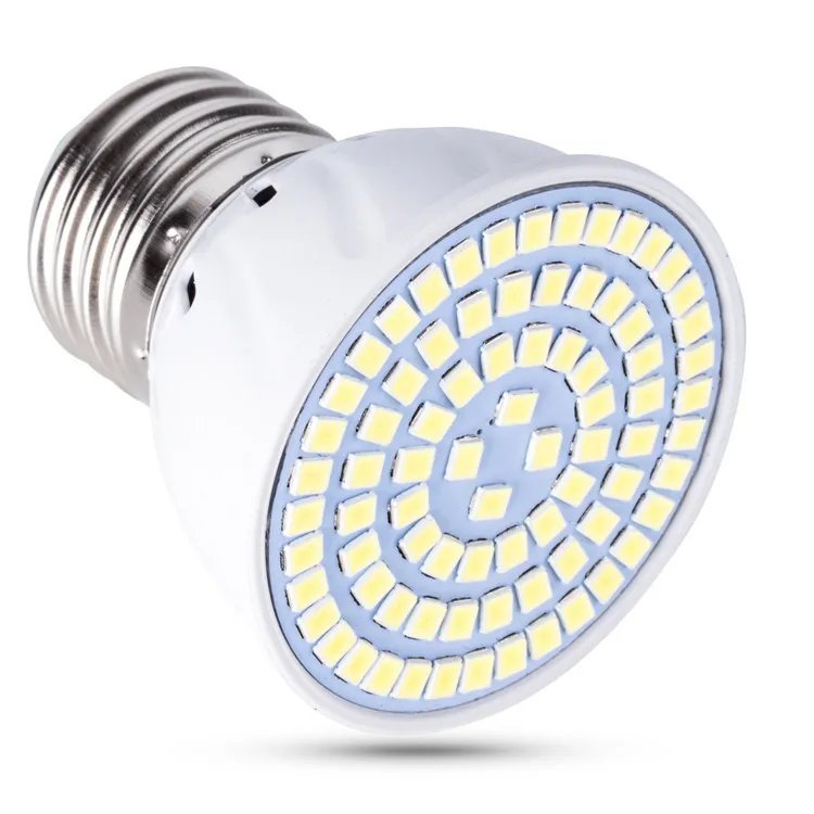 

LED Lamp Cup Bombillas LED Lighting Corn Bulbs E27 E14 MR16 GU10 48 LEDs AC220V 6W 2835 Chip SMD Warm White&White