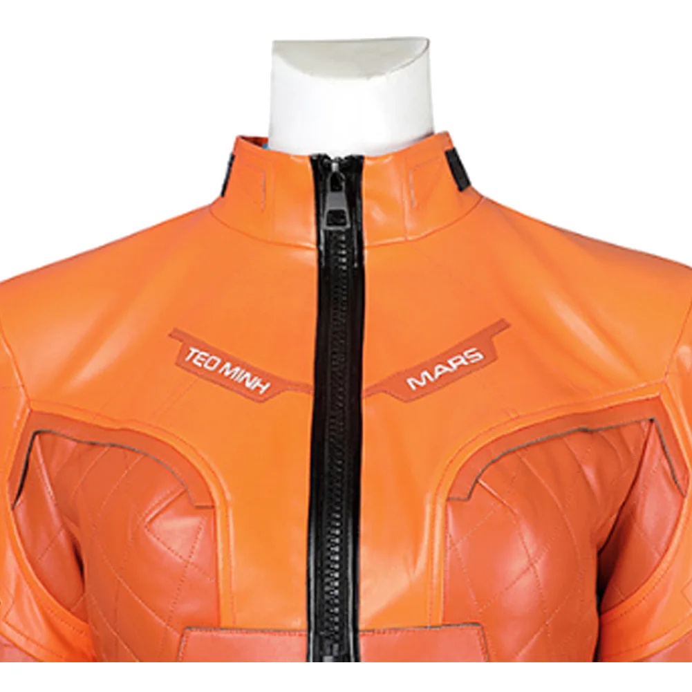 Юно оранжевый костюм для косплея игра OW 2 маскировка женское фантазийное платье