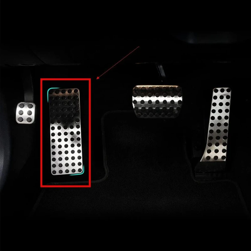 Педаль акселератора автомобиля педаль тормоза подставка для ног Mercedes Benz A B GLA CLA GLB