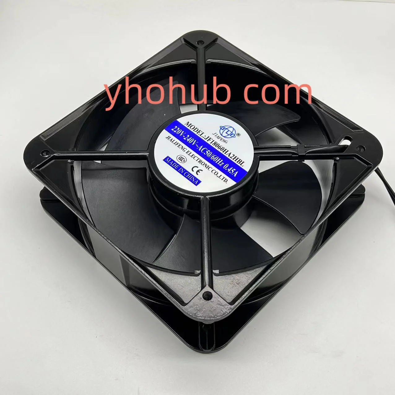 2-проводной вентилятор для охлаждения сервера JIAFENG JF18060HA2HBL AC 220 В 180 а 180x60 мм