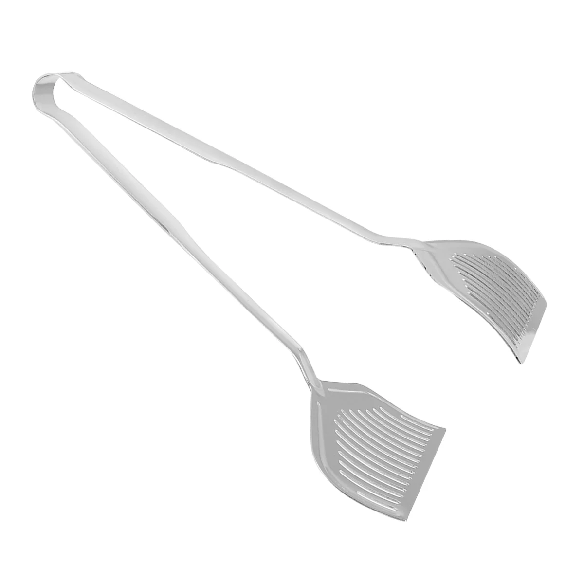 

1 pc Fried Fish Tong Large Kitchen Stainless Steel Multifunction Serving Tongs for Home