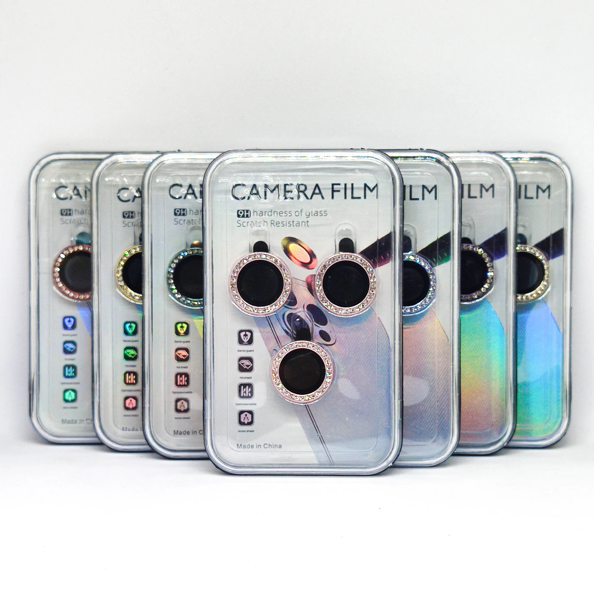 50pcs Diamond Camera Lens Protector For IPhone 13 14 11 Pro Max Cover for IPhone 12 13 Camera Protector Lens Glass