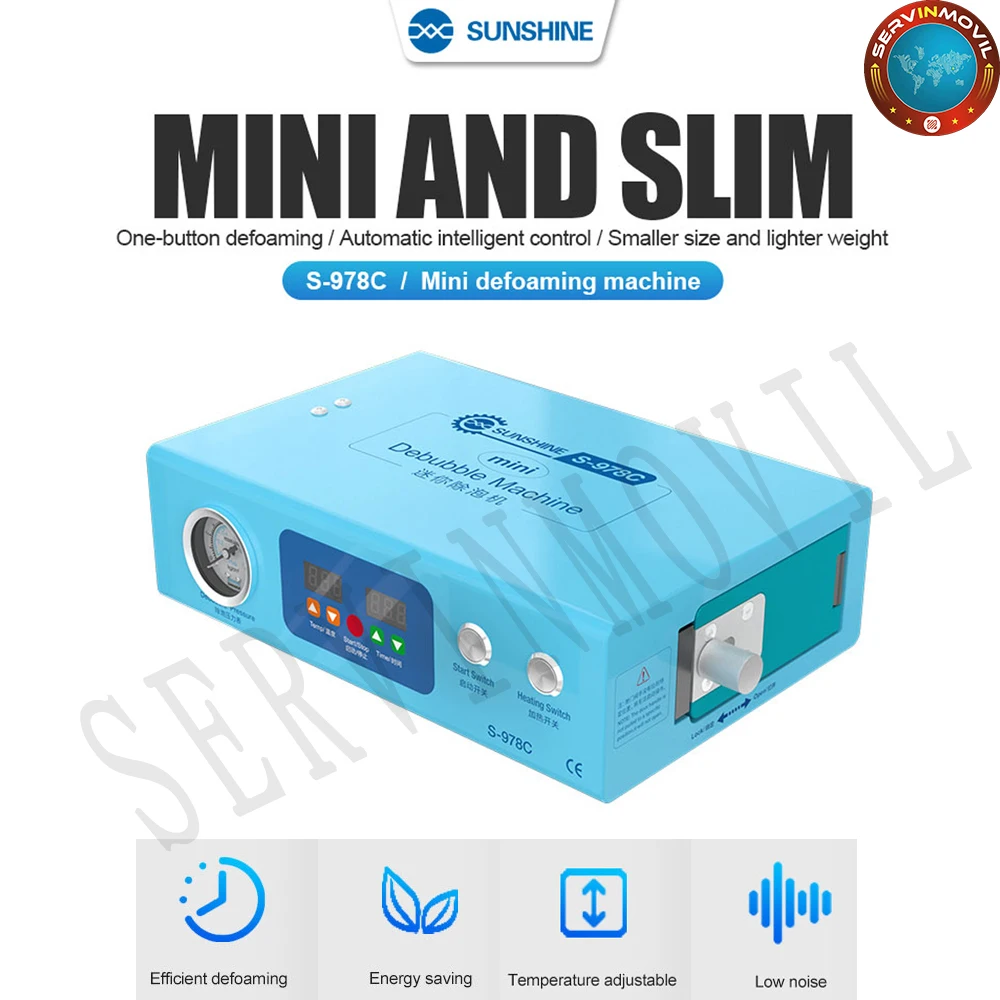 

Умное автоматическое устройство для депензии SUNSHINE, 7 дюймов, 2 секунды, быстрый депензирующий изогнутый экран