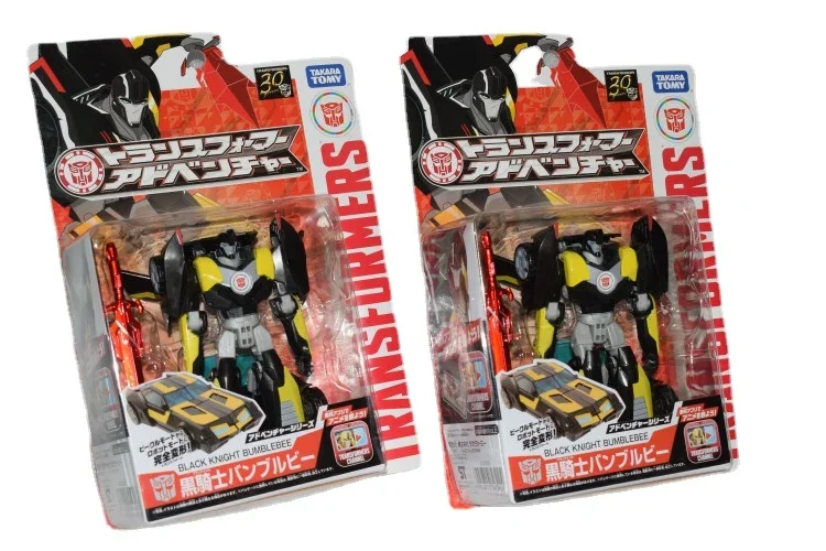 Оригинальные игрушки-трансформеры TAKARA TOMY TAV EX Black Knight Bumblebee Transformers Masterpiece Toys для
