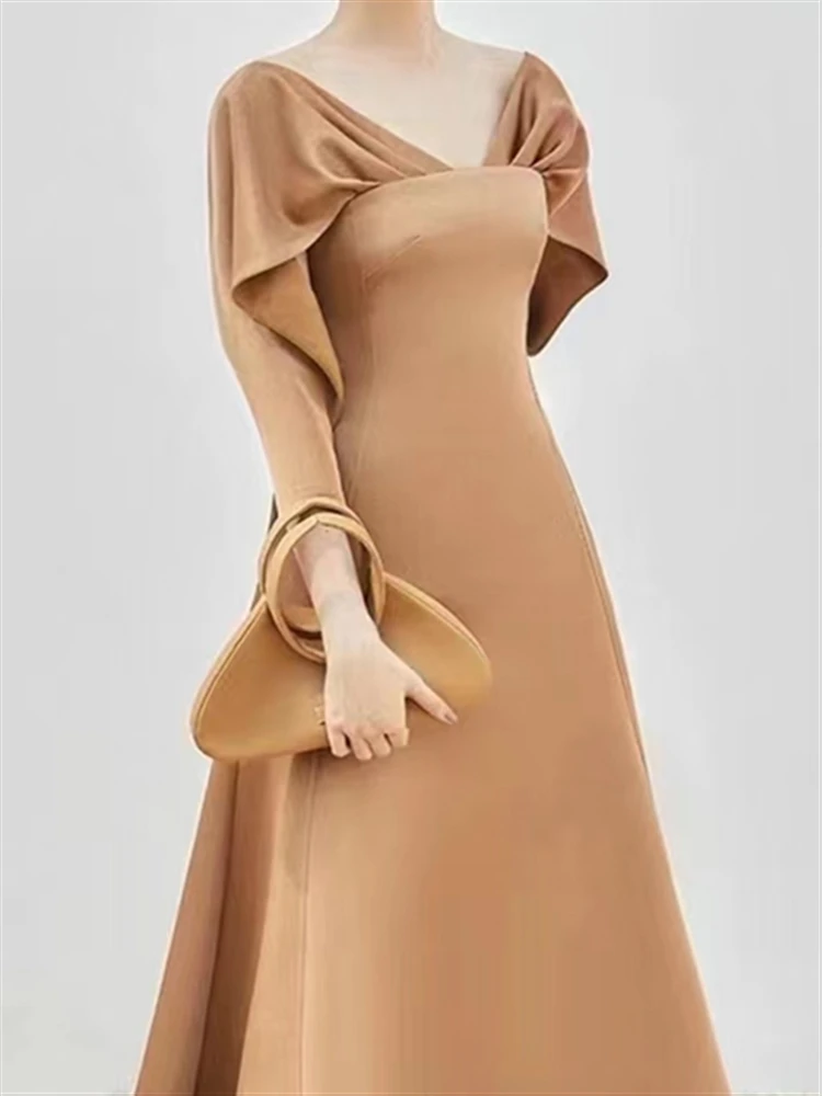 Женское кружевное платье с вышивкой элегантное праздничное платье-трапеция в