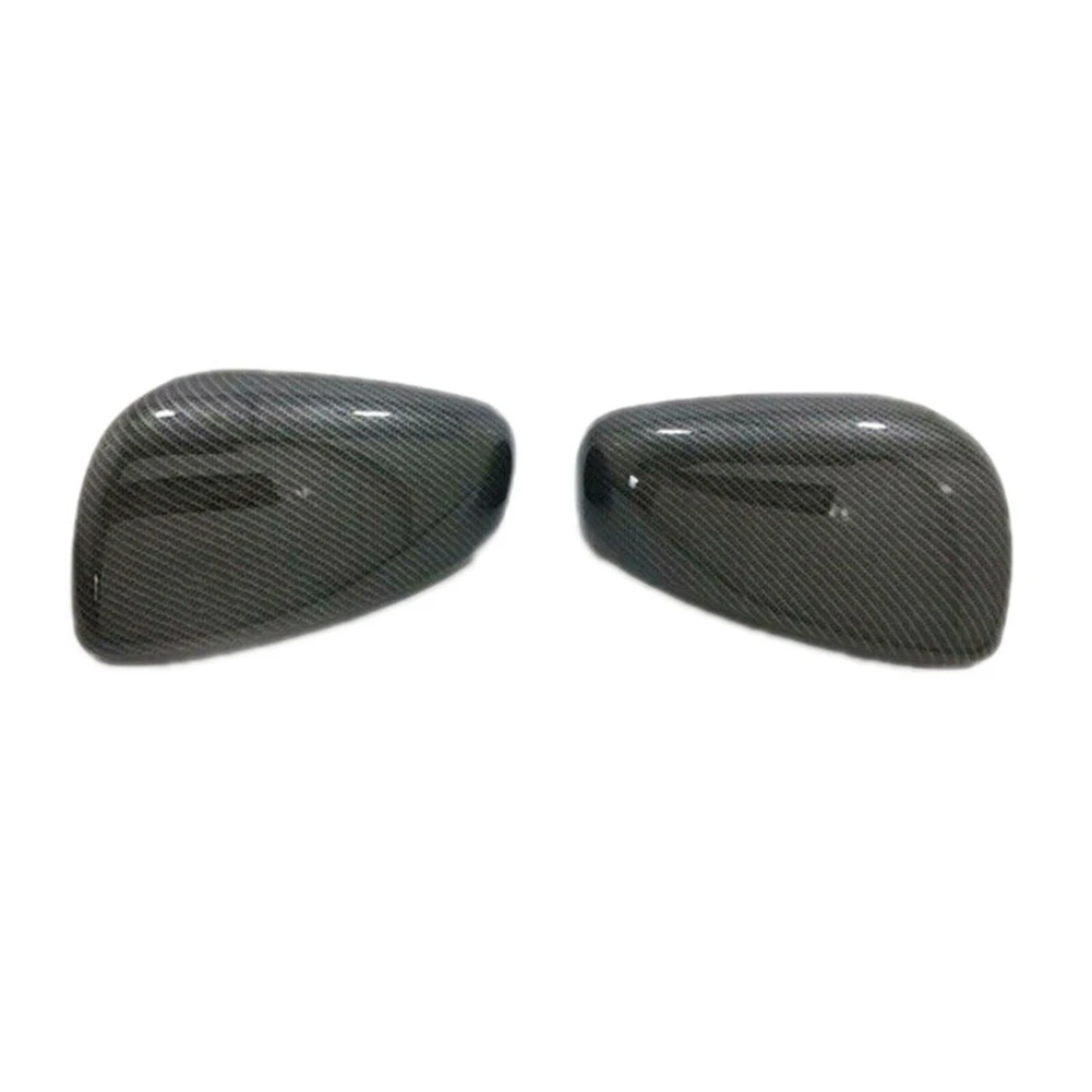 

1 Pair ABS Carbon Fiber Car Rearview Mirror Shell Side Rear View Mirror Cover for Renault Koleos 2016-2018