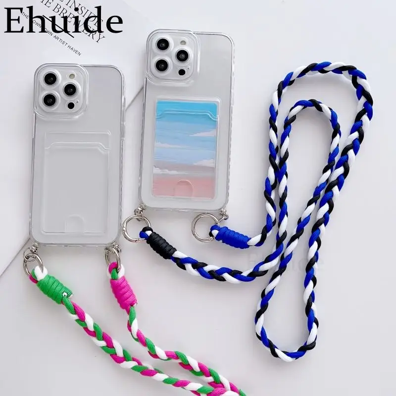 Чехол с ремешком через плечо для Samsung Galaxy A54 A34 A24 A14 A52 A23 A13 A33 A53 A73 S23 FE Плетеный