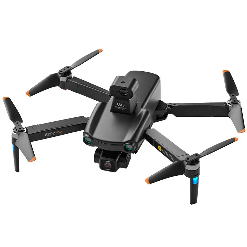 

S802 drone 360 obstacle avoidance brushless three-axis EIS anti-shaking PTZ 8K ultra-clear aerial photography GPS RC aircraft