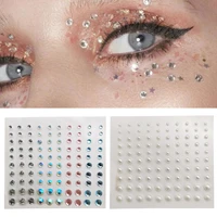 face jewels sticker glitter diamond makeup art eyeliner eyes face jewelry temporary tattoo body nail beauty tools rhinestones