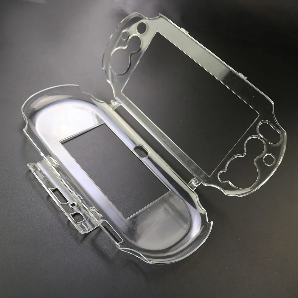YUXI 1PCS For PS Vita 2000 slim/PSV Clear Crystal Protective Case Hard Guard Shell Slim Gaming Transparent Skin Protection Cover |