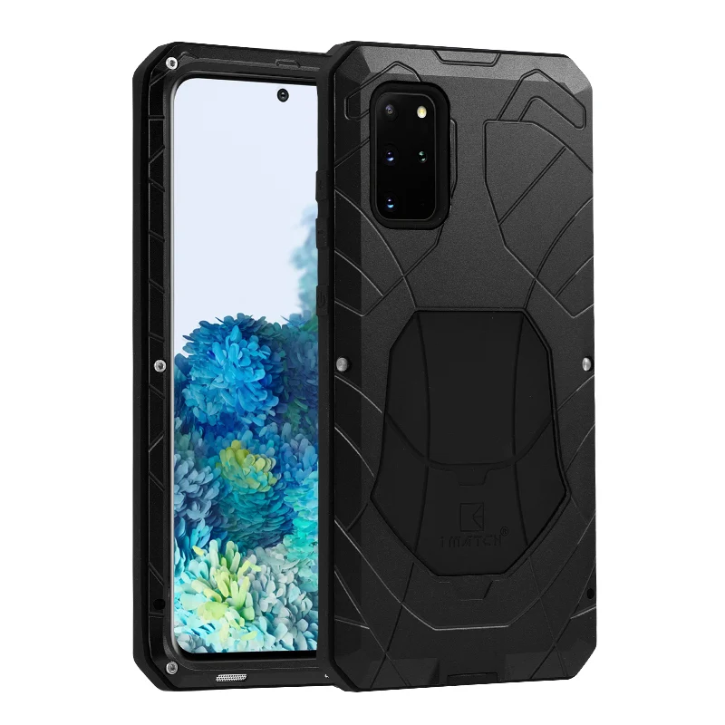 Original Imatch Luxury Aluminum Metal Silicone Shockproof Case Cover For Samsung Galaxy S20 Plus Ultra Dirt Shock Proof Cover