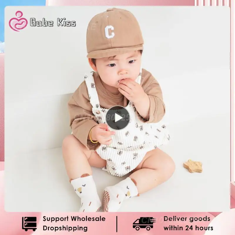 

1~10PCS Odor-resistant Non-slip Durable Cute Breathable Toddler Socks Cartoon Design Stretchy Safe Combed Cotton Soft