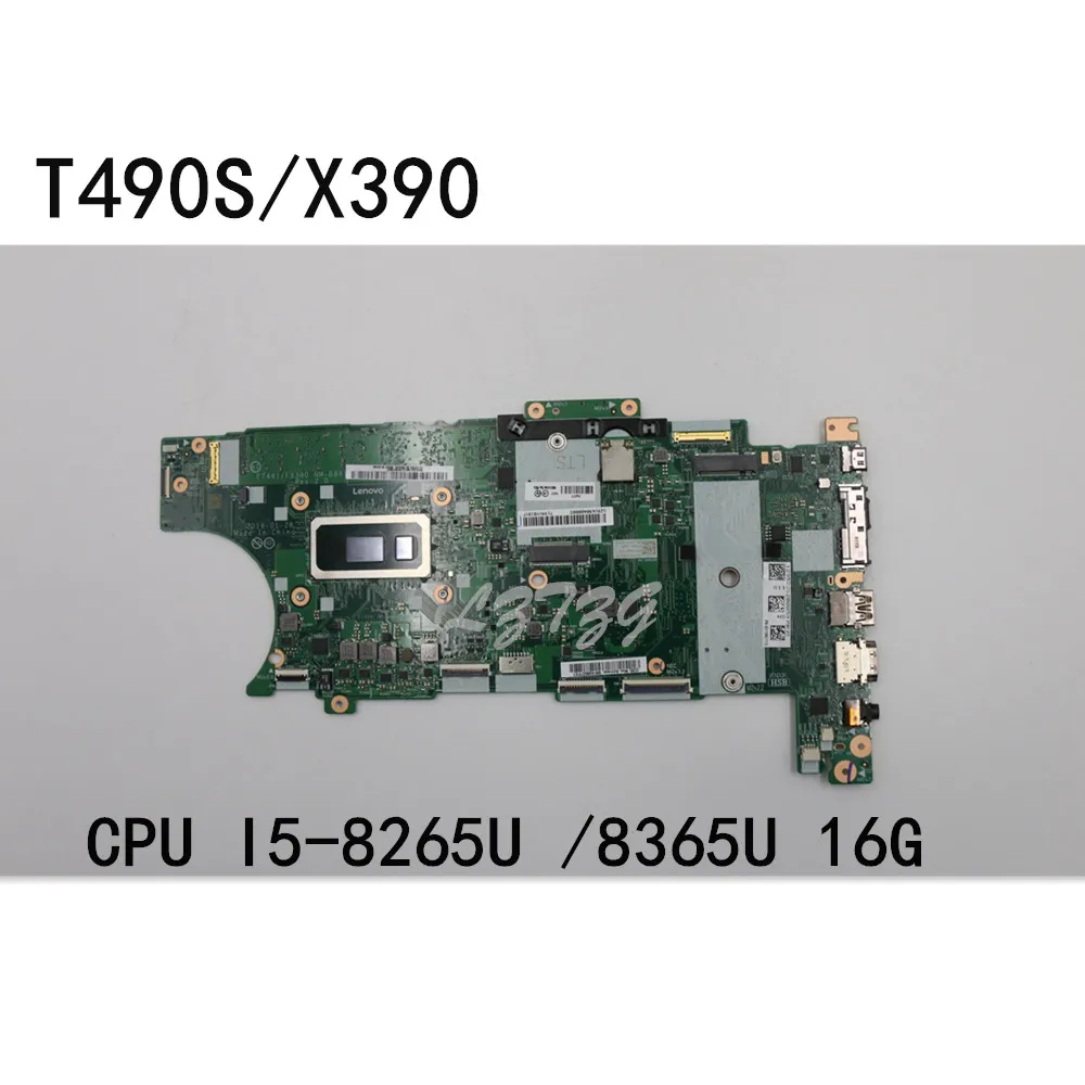 

Оригинальный ноутбук Lenovo ThinkPad X390/T490S материнская плата CPU I5-8265/8365 16 Гб FRU 01HX934 01HX936 01HX904
