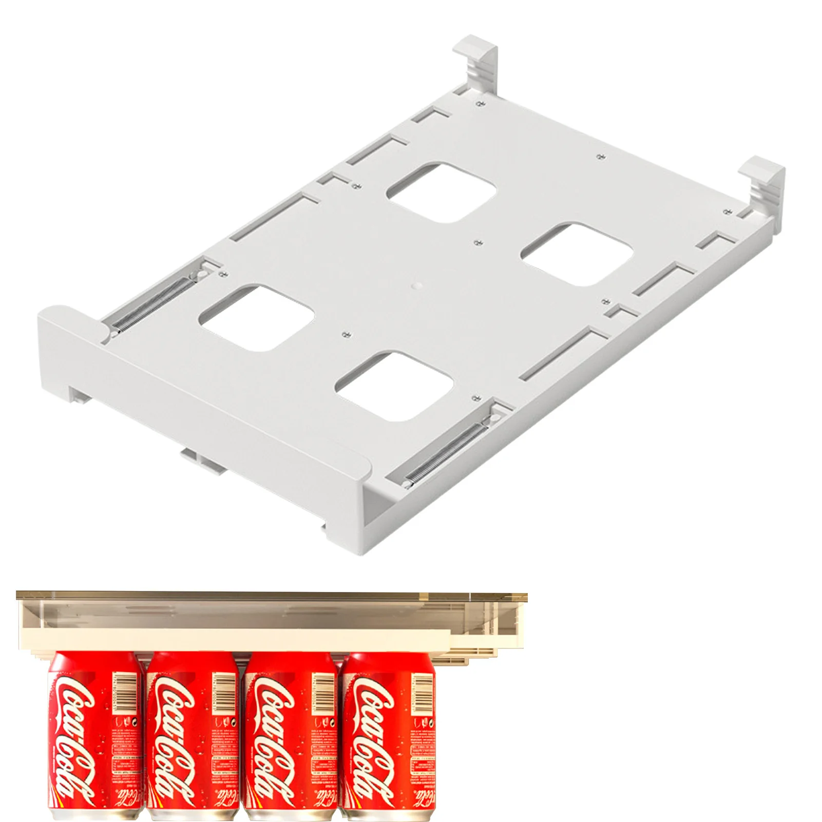 

Hang Soda Organizer For Refrigerator Adjustable Can Dispenser For Fridge Space Save Fridge Organizer Soda Fridge Storage Holds