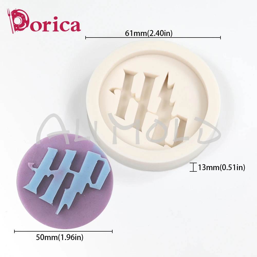 

Силиконовые формы Dorica HP Буквенный замок для торта