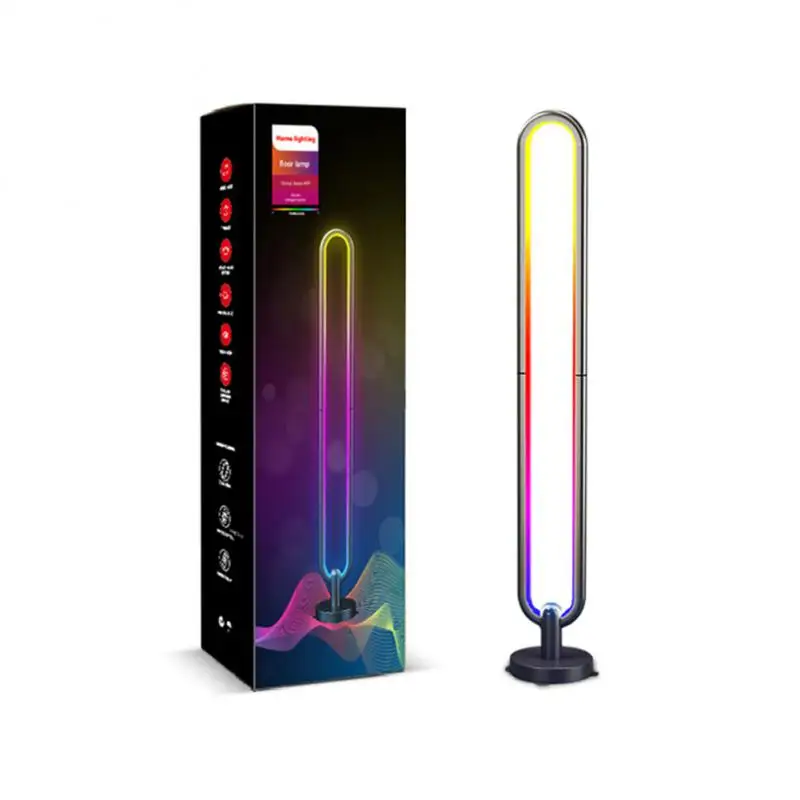 

Floor Light U-shade Timeless Minimalist Design Rechargeable App Control Brilliant Bedroom Bedside Decoration Led Lamp Rgb